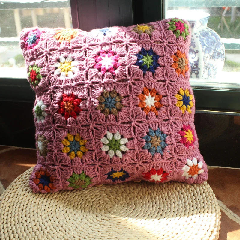 Belnduna Crochet Pillow Case