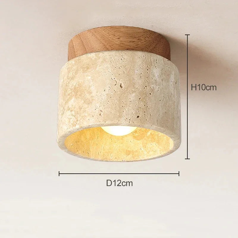 Belnvia Travertine Surface Mounted Downlight