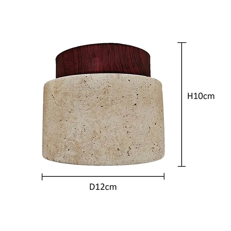 Belnvia Travertine Surface Mounted Downlight