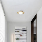 Berfella Travertine Ceiling Lamp