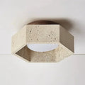 Berndeno Travertine Ceiling Lamp