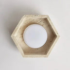 Berndeno Travertine Ceiling Lamp
