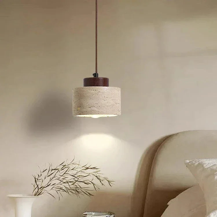 Birchwick Travertine Pendant Lamp