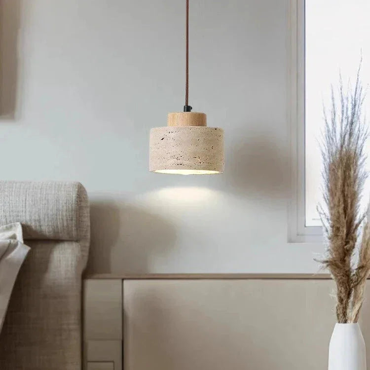 Birchwick Travertine Pendant Lamp