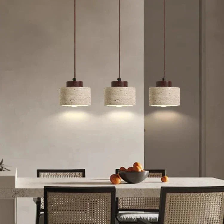 Birchwick Travertine Pendant Lamp