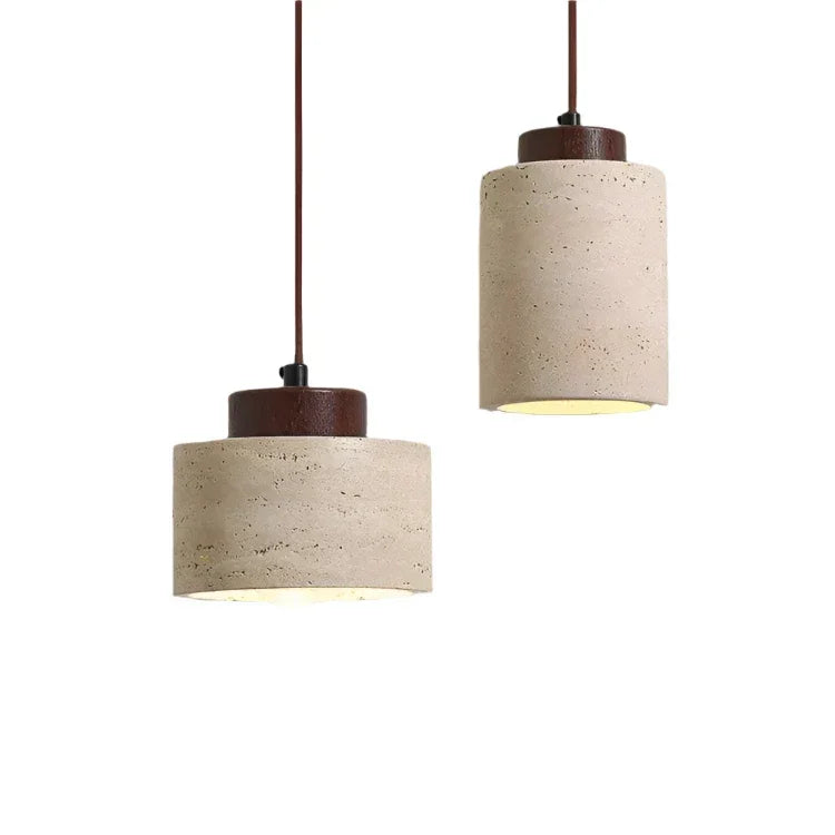 Birchwick Travertine Pendant Lamp