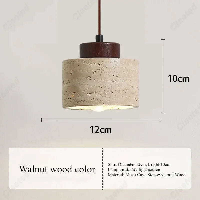 Birchwick Travertine Pendant Lamp