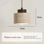 Birchwick Travertine Pendant Lamp