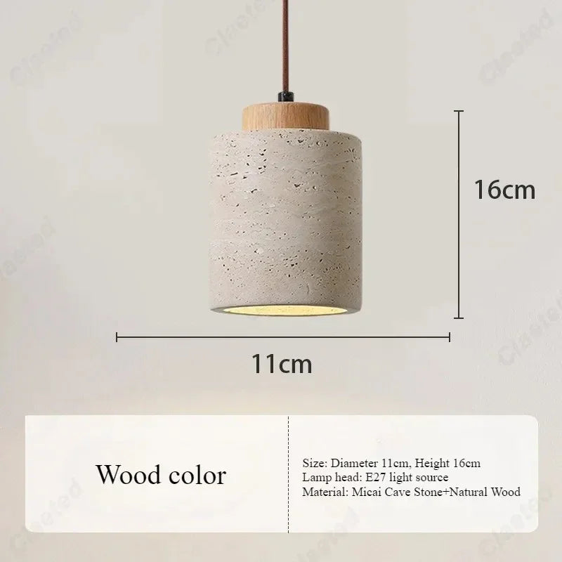 Birchwick Travertine Pendant Lamp