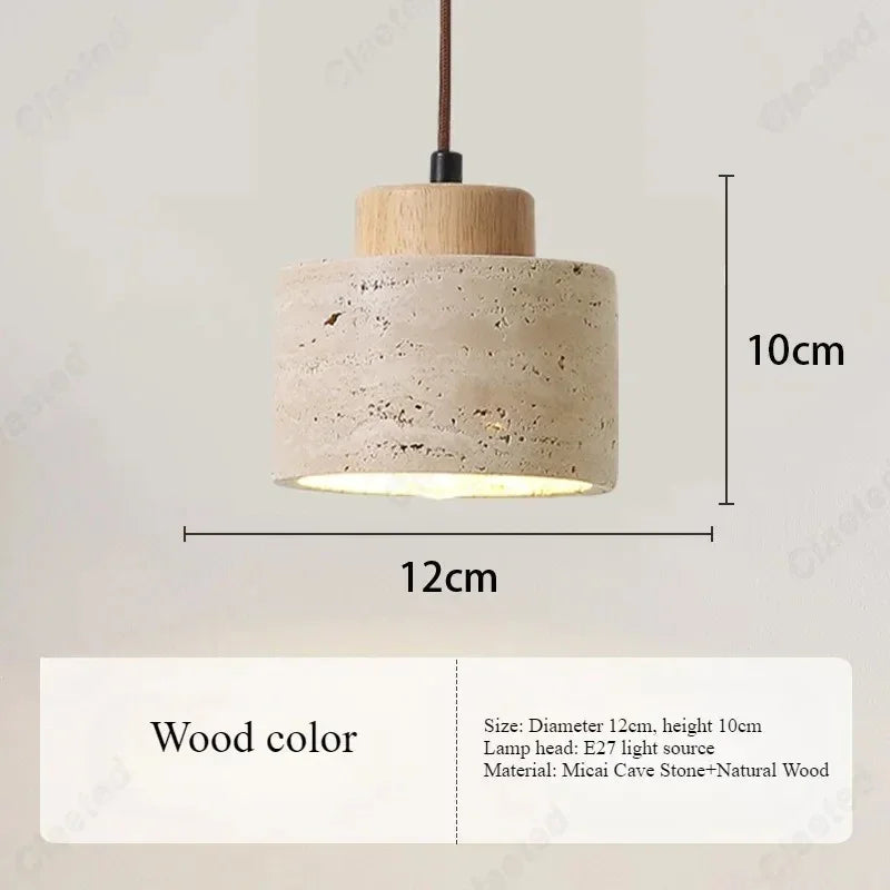 Birchwick Travertine Pendant Lamp
