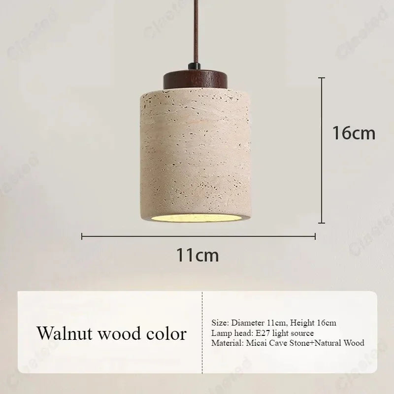 Birchwick Travertine Pendant Lamp