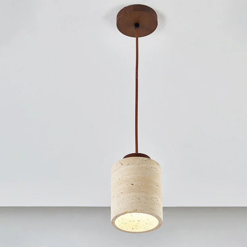 Birchwick Travertine Pendant Lamp