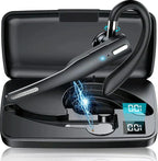 Black Trucker-Style Dual-Microphone Wireless Bluetooth 5.1 Headset, view 7