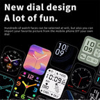Smartwatch with Color Touchscreen and Sleep Tracking