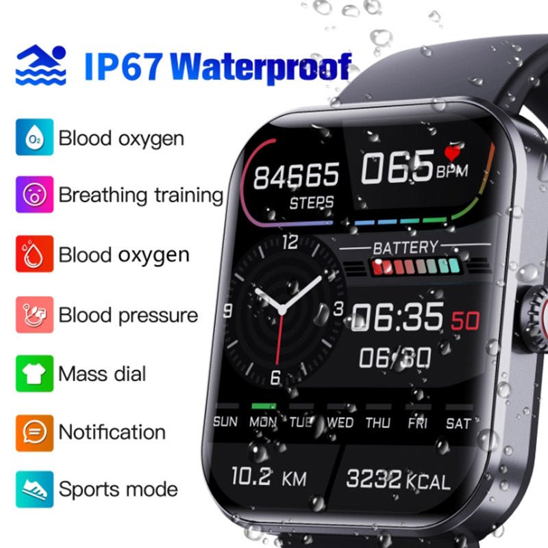 Smartwatch with Color Touchscreen and Sleep Tracking