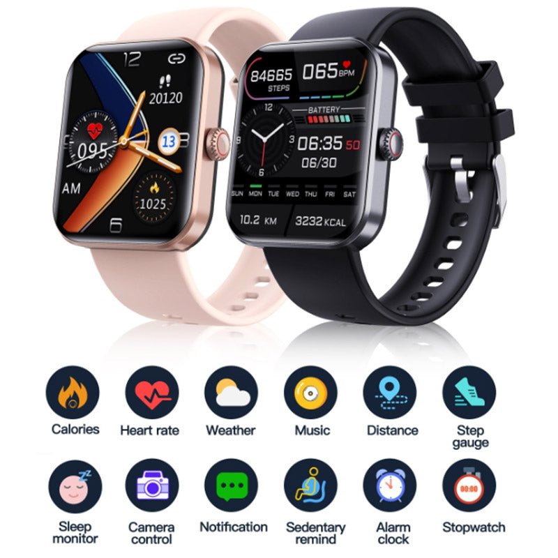 Smartwatch with Color Touchscreen and Sleep Tracking