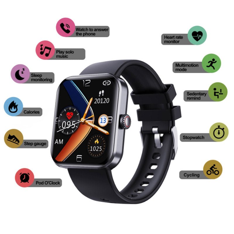 Smartwatch with Color Touchscreen and Sleep Tracking