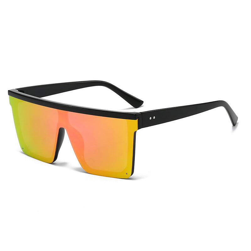 Bold Shield Sunglasses with Shield-Style Frame and Lightweight Materials, view 3