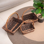 Braided Basket with Practical Carrying Handle | Thrascher