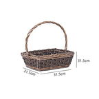 Braided Basket with Practical Carrying Handle | Thrascher