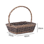 Braided Basket with Practical Carrying Handle | Thrascher