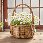 Braided Basket with Practical Handle | Thrascher