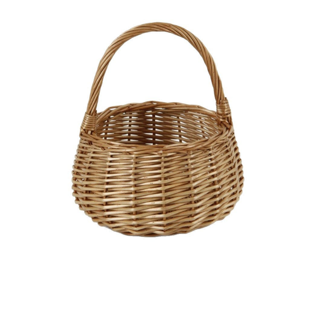 Braided Basket with Practical Handle | Thrascher