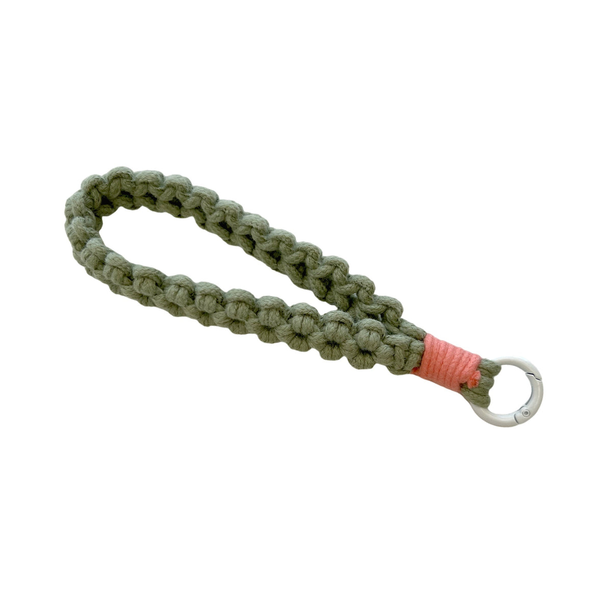 Braided Macrame Keychain Holder | Thrascher