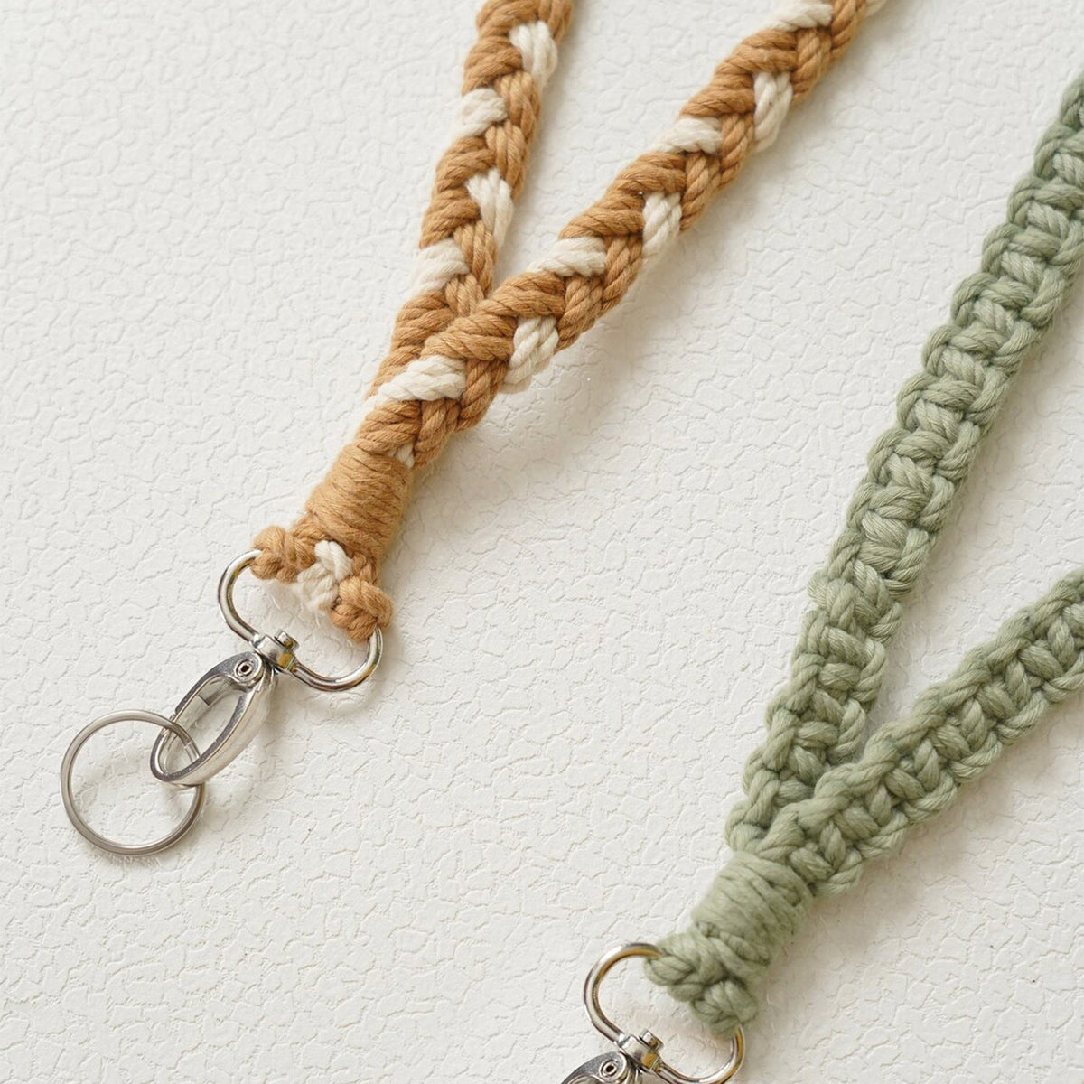 Braided Macrame Keychain Loop | Thrascher