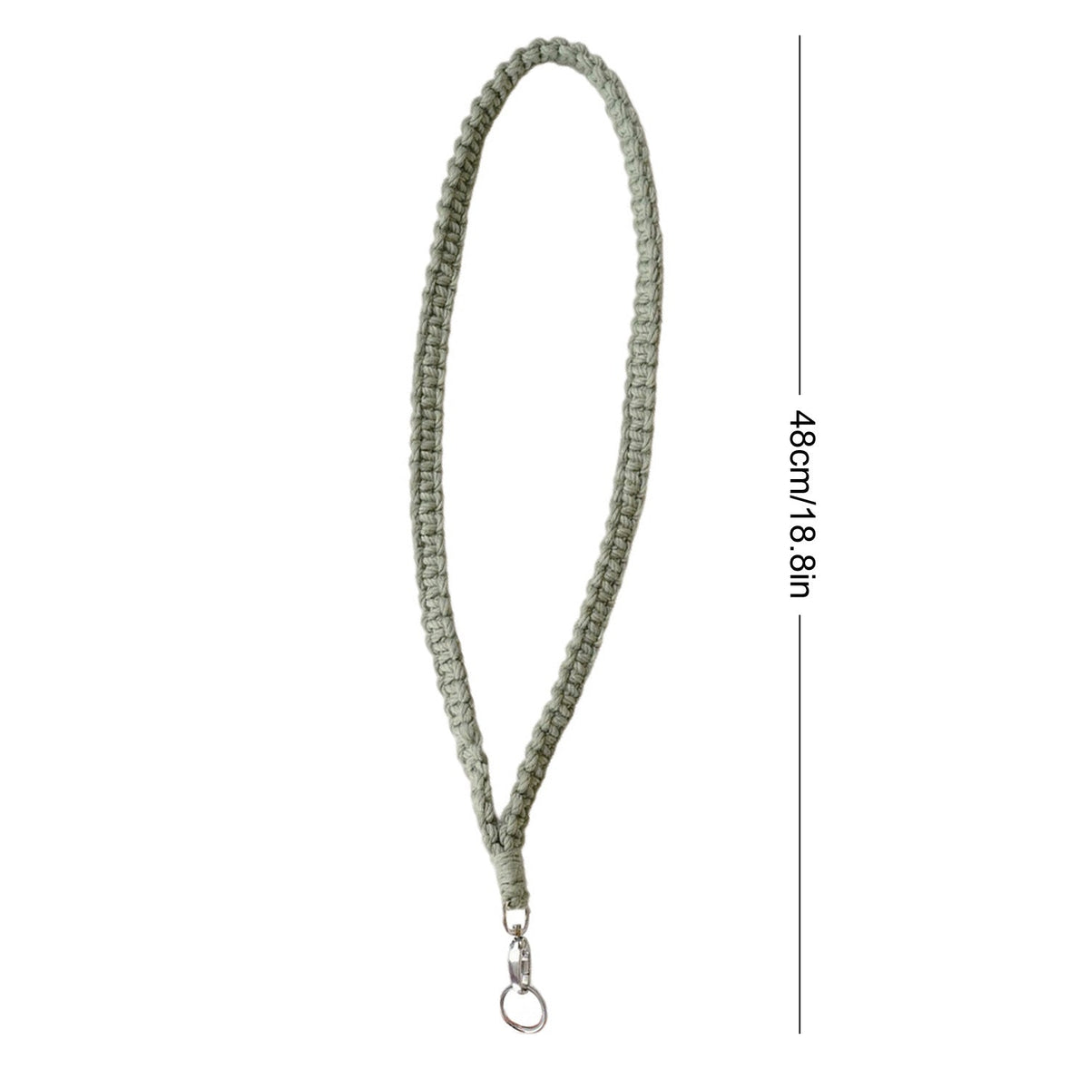 Braided Macrame Keychain Loop | Thrascher
