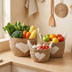 Braided Storage Basket Handwoven | Thrascher