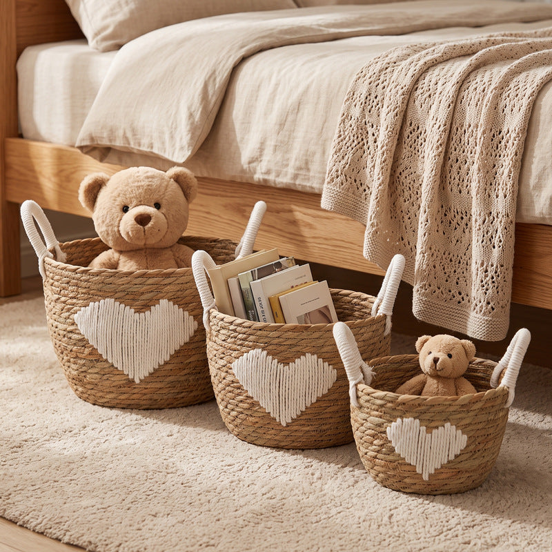 Braided Storage Basket Handwoven | Thrascher