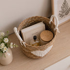Braided Storage Basket Handwoven | Thrascher