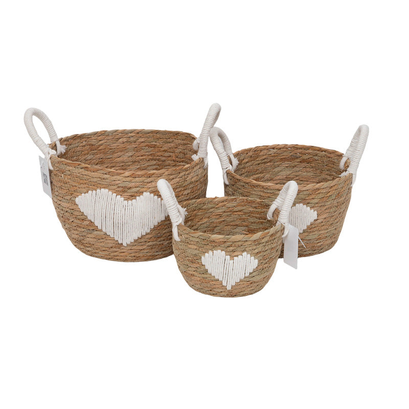 Braided Storage Basket Handwoven | Thrascher