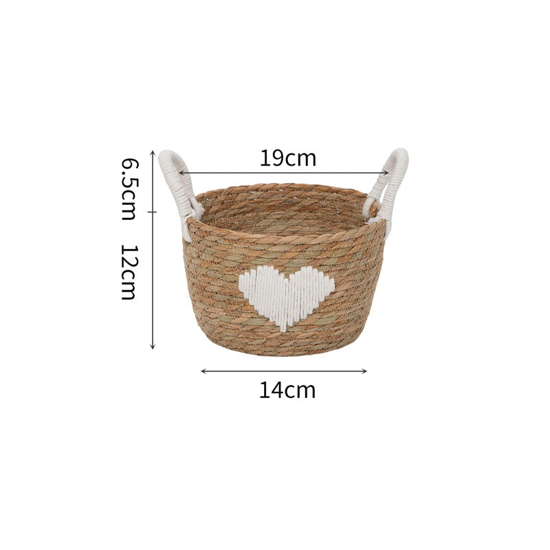 Braided Storage Basket Handwoven | Thrascher