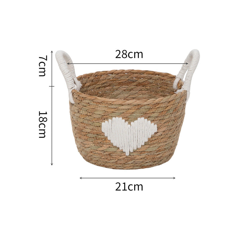 Braided Storage Basket Handwoven | Thrascher