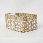 Braided Storage Basket Lilac Blue | Thrascher
