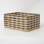 Braided Storage Basket Lilac Blue | Thrascher