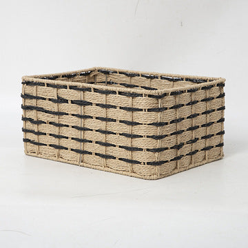 Braided Storage Basket Lilac Blue | Thrascher