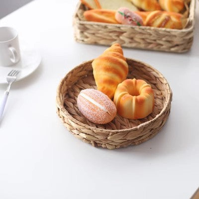 Braided Storage Basket Soft Textile Stackable | Thrascher