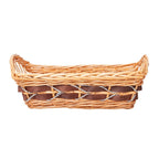 Braided Storage Basket with Elegant Fabric Insert | Thrascher