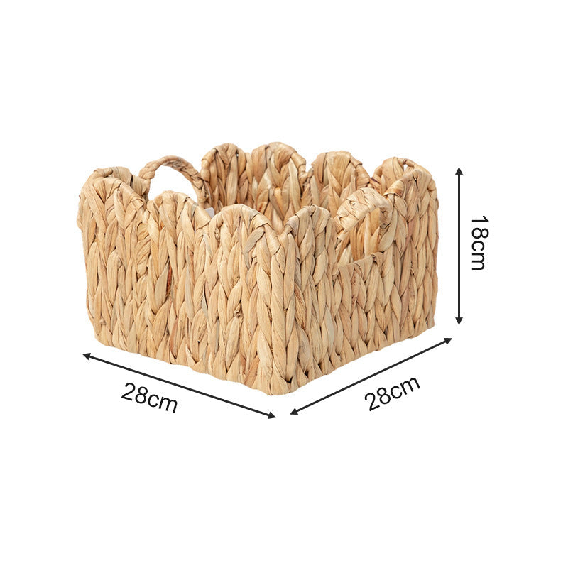 Braided Storage Basket with High Sides | Thrascher