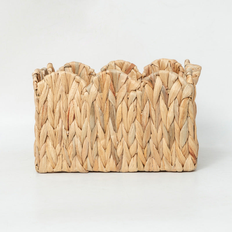 Braided Storage Basket with High Sides | Thrascher