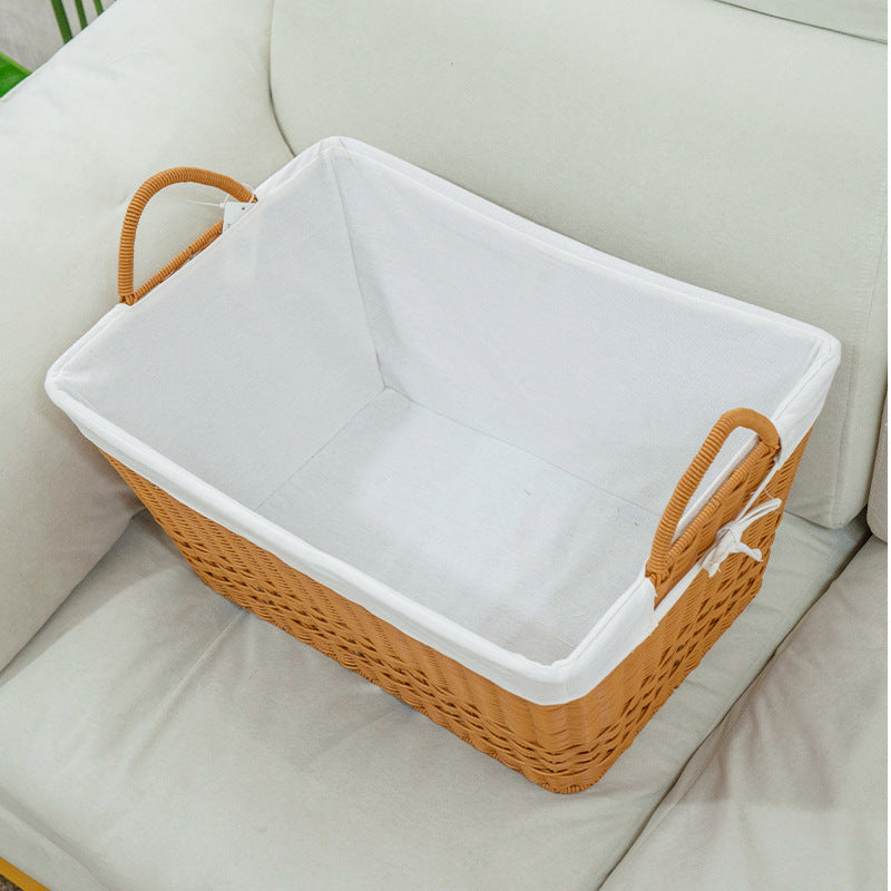 Braided Storage Basket with Removable Inner Lining | Thrascher