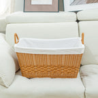 Braided Storage Basket with Removable Inner Lining | Thrascher