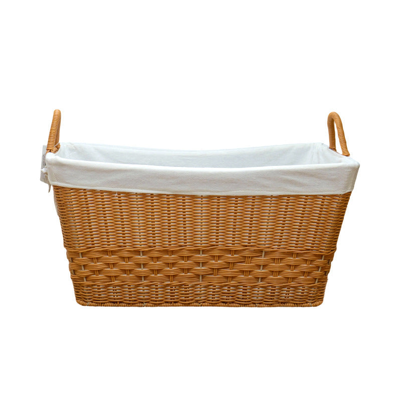 Braided Storage Basket with Removable Inner Lining | Thrascher