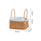Braided Storage Basket with Removable Inner Lining | Thrascher