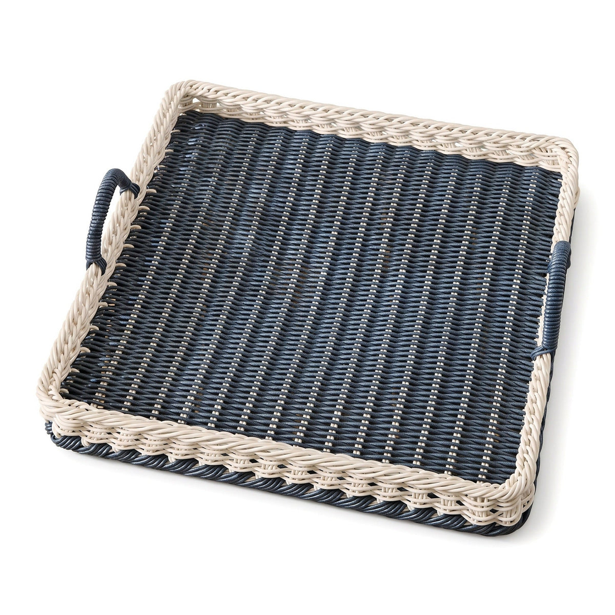 Breakfast Tray Woven Natural Fiber Soft Textile | Thrascher