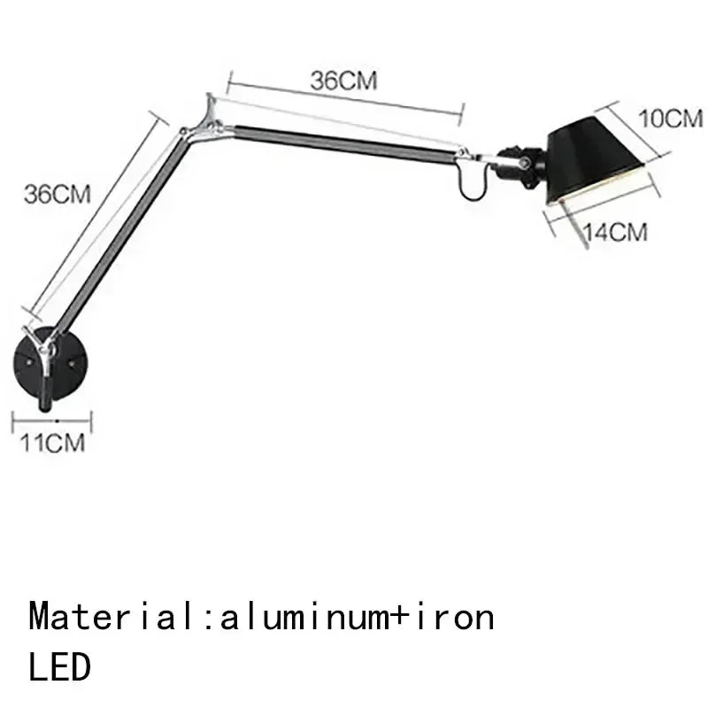 Brynita Adjustable Wall Light