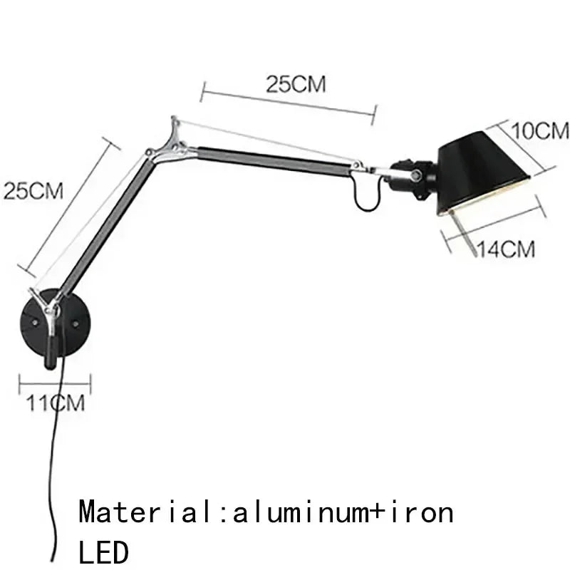 Brynita Adjustable Wall Light
